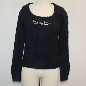 Brand new- fluffy Bebe sweater - Size S
